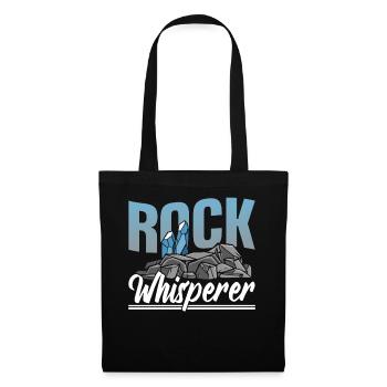 Rock Whisperer Geology Student Geology Geologist - Tote Bag - black - Front