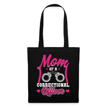 Mon agent correctionnel m’appelle maman - Sac en tissu - noir - Devant