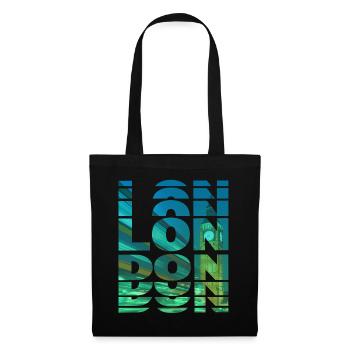London England UK City Skyline Home Love - Tote Bag - black - Front