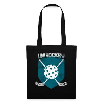 Floorball - Sac en tissu - noir - Devant