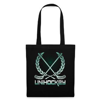 Floorball - Sac en tissu - noir - Devant