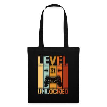 31st Birthday Level 31 unlocked - Tote Bag - black - Front