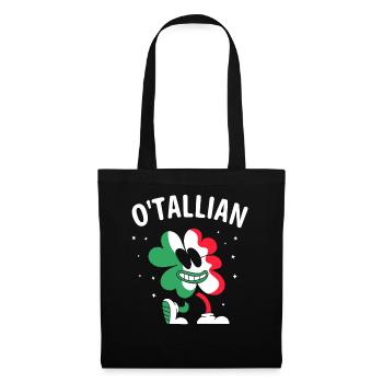 O’tallian Irlandais Irlandais Saint-Patrick - Sac en tissu - noir - Devant