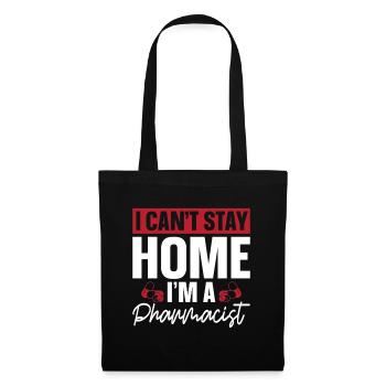 Technicien en pharmacie Technicien en pharmacie Cadeau - Sac en tissu - noir - Devant