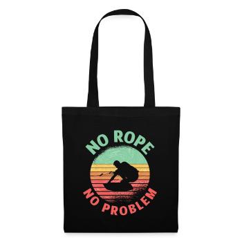 Wakeboard WakeboardIng Wakeboarder Cadeau - Sac en tissu - noir - Devant