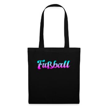 Fußball - Stoffbeutel - Schwarz - Vorne