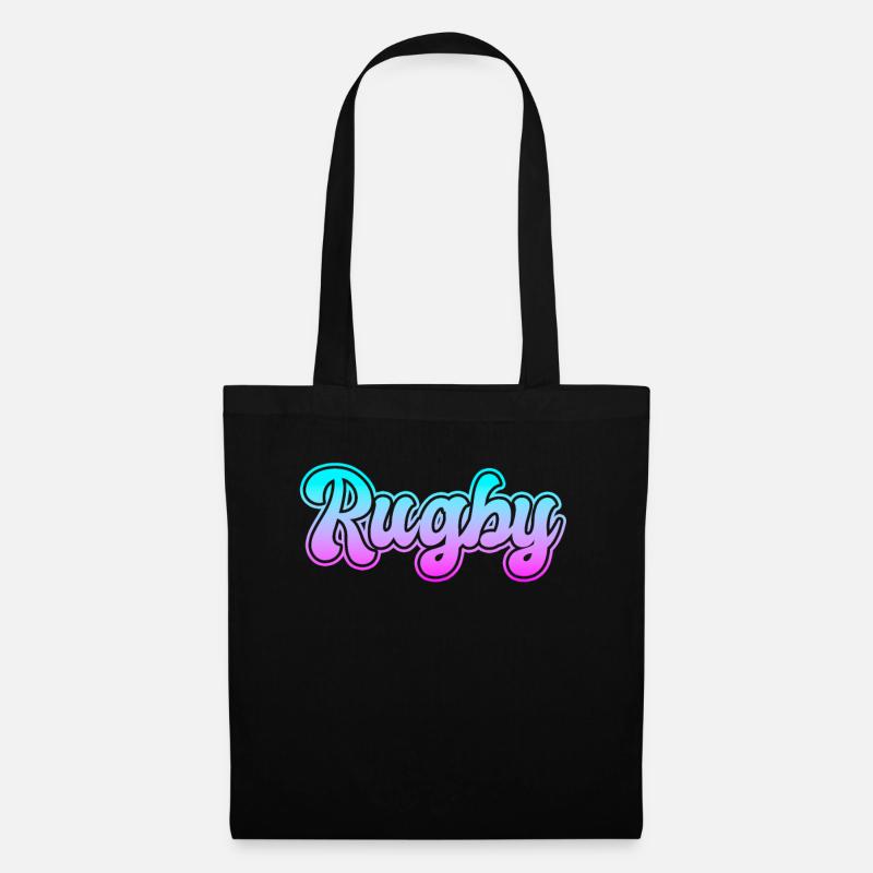 Rugby - Stoffbeutel - Schwarz