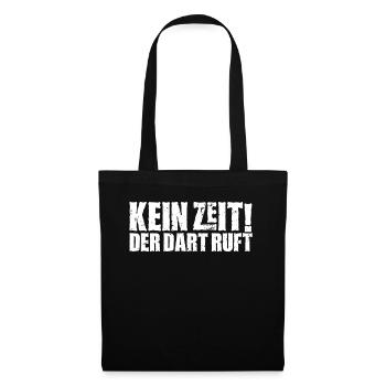 Darts Dartspieler - Stoffbeutel - Schwarz - Vorne