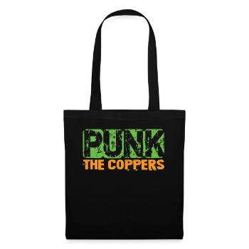 Punk The Coppers - Gothic - Grunge - Concert - Got - Stoffbeutel - Schwarz - Vorne