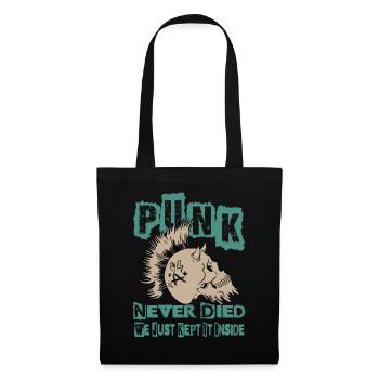 Punk Never Died We Just Kept It Inside - Gothic - - Tote Bag - black - Front