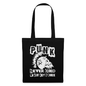 Punk Never Died We Just Kept It Inside - Gothic - - Tote Bag - black - Front