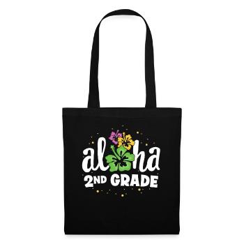 Aloha 2nd Grade Second Teacher First Day Back to - Tote Bag - black - Front