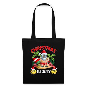 X Mass Troben Island Santa Claus Holiday Outfit - Tote Bag - black - Front
