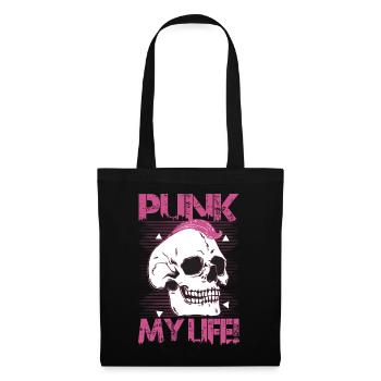 Punk Ma Vie! - Gothique - Gothique - Concert - Drôle - Sac en tissu - noir - Devant