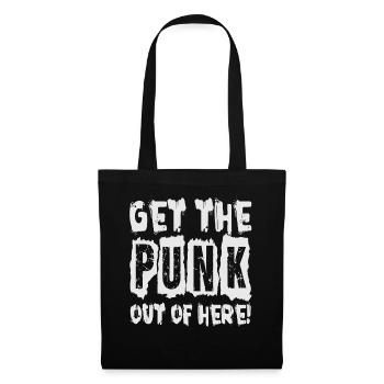 Sortez le punk d’ici! - Gothique - Gothique - Concer - Sac en tissu - noir - Devant