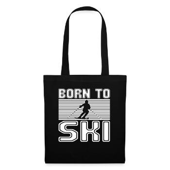 Ski - Tote Bag - black - Front