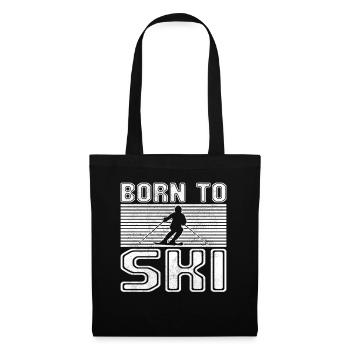 Ski - Tote Bag - black - Front