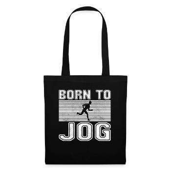 Jogging Running - Tote Bag - black - Front