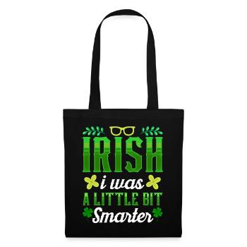 Saint-Patrick Gaélique Irlandais Irlandais - Sac en tissu - noir - Devant