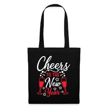 Cheers to the New Year - Tote Bag - black - Front
