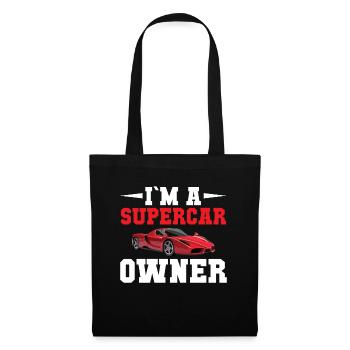 I am a supercar owner - car - Tote Bag - black - Front