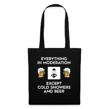 Ice bath - Tote Bag - black - Front