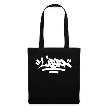 Libra Graffiti Zodiac Hip Hop Horoscope Sternzeich - Stoffbeutel - Schwarz - Vorne