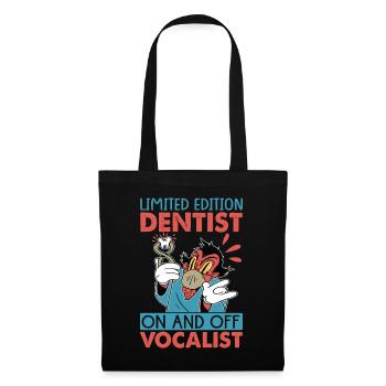 Limited Edition Dentist On And Off Vocalist - Funn - Tote Bag - black - Front