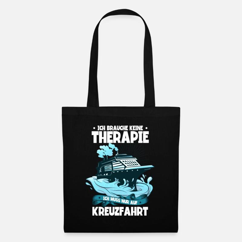 Kreuzfahrt - Stoffbeutel - Schwarz