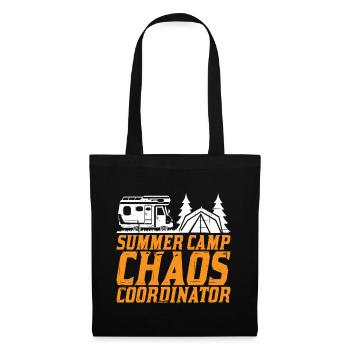Summer Camp Chaos Coordinator 6 - Stoffbeutel - Schwarz - Vorne