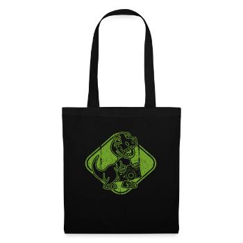 Photography Dinosaur Camera Photographer Dino - Tote Bag - black - Front