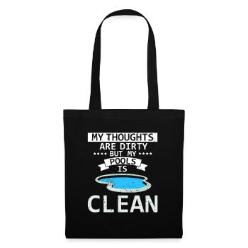 Lifeguard Designs for Pool Technicians - Tote Bag - black - Front