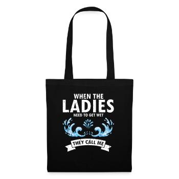 Pool Guy Design for PoolBoy and Pool Cleaner - Tote Bag - black - Front