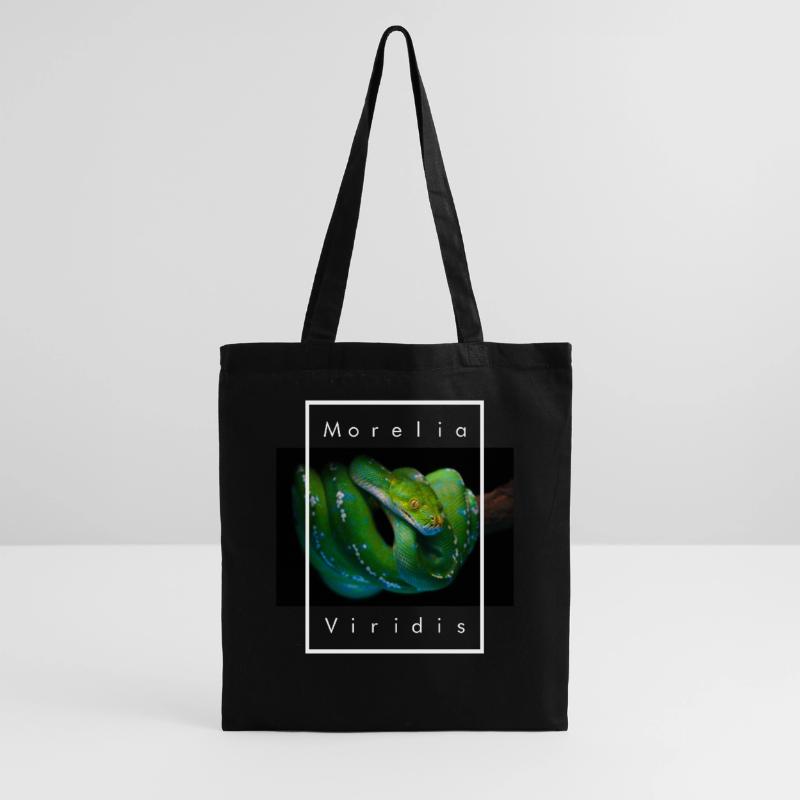 Morelia Viridis Green Tree Python Snake Keeper Tote Bag