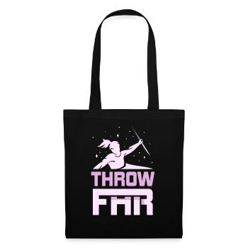 Werf Weit Lancer de javelot Lancer de javelot Lancer de javelot Lancer de javelot - Sac en tissu - noir - Devant