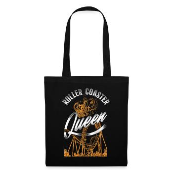Roller Coaster Vintage Crown - Tote Bag - black - Front
