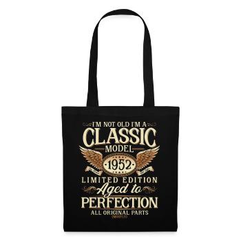 Né en 1952 Vintage Cadeau d’anniversaire - Sac en tissu - noir - Devant