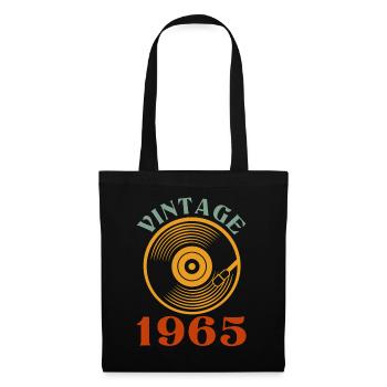 57th birthday born in 1965 - Tote Bag - black - Front