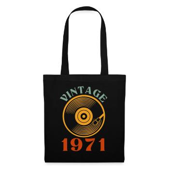 51 birthday born in 1971 - Tote Bag - black - Front