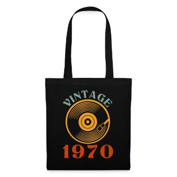 52 birthday born in 1970 - Tote Bag - black - Front