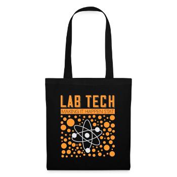 Laboratory Technician Lab Tech Science Gift - Tote Bag - black - Front