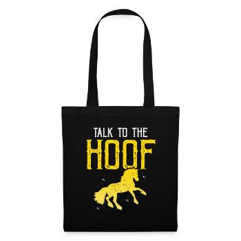 Conception Clydesdale pour clydesdale Riders - Sac en tissu - noir - Devant