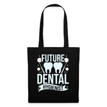 Future Dental Hygienist Dental Hygiene Team - Tote Bag - black - Front