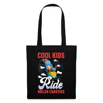 Roller Coaster Cool Kids Ride - Tote Bag - black - Front