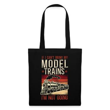 Steam Train Driver Trainspotting - Stoffbeutel - Schwarz - Vorne