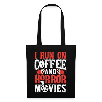 Halloween Horrorfilm Geschenk - Stoffbeutel - Schwarz - Vorne