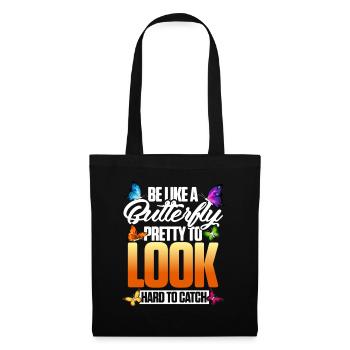 Butterfly Meme Design for Butterfly Love - Tote Bag - black - Front