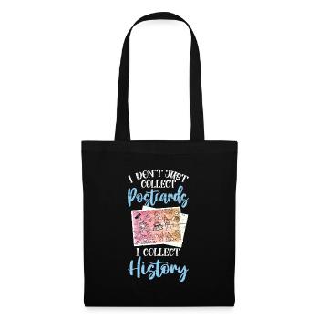 Deltiology I Collect History Deltiologist - Tote Bag - black - Front