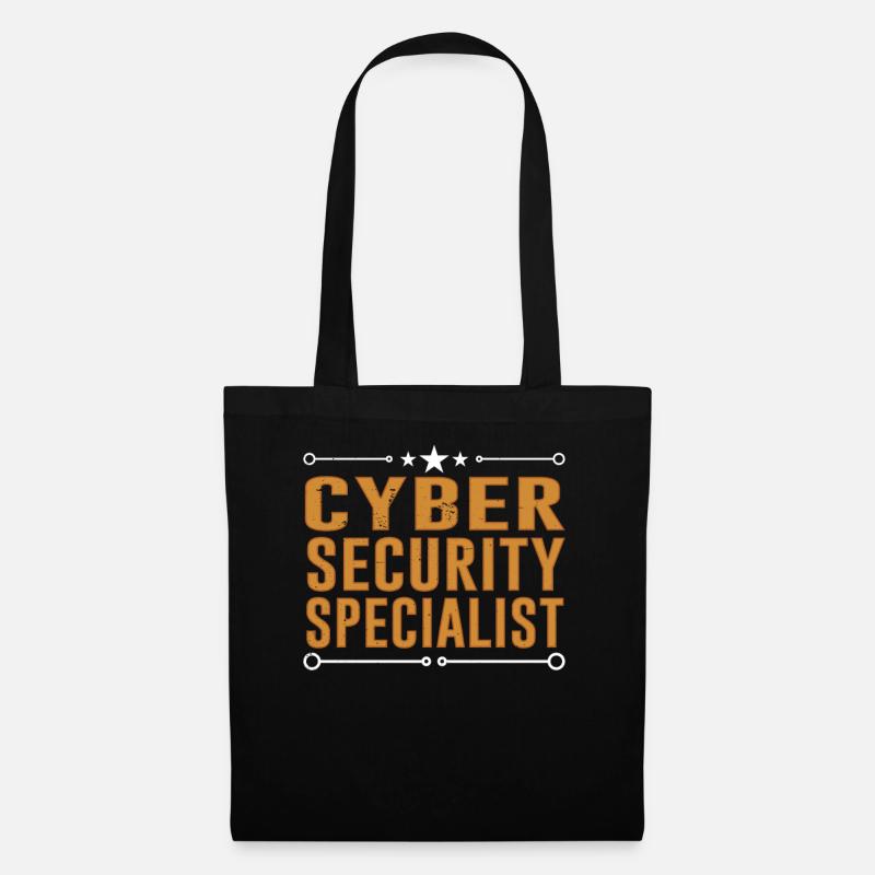 Spécialiste de la cybersécurité Hack Cybersécurité - Sac en tissu - noir