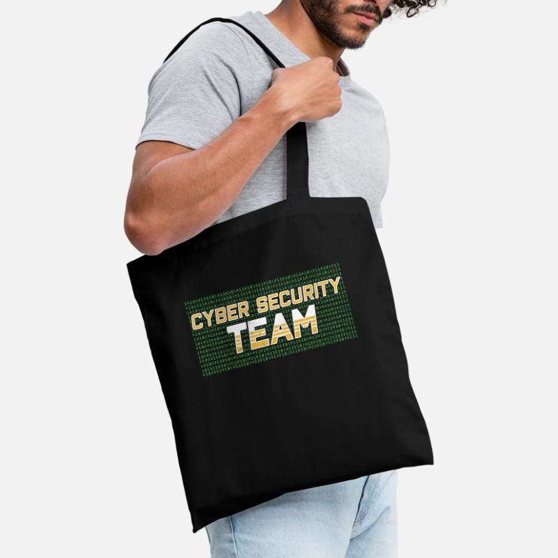 Cyber Security Team Hacker Hack Cybersecurity Tote Bag